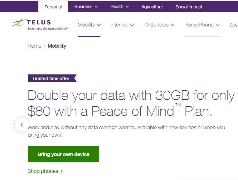 telus Top best mobile networks in Canada 
